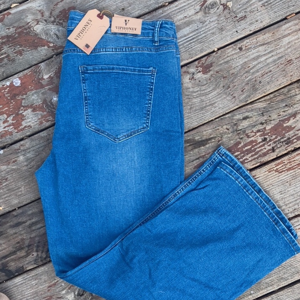 Viphoney Classic Blue Denim Jeans